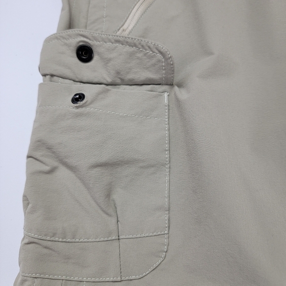 Kuhl Tan/Khaki Horizon Convertible Hiking Outdoor Active Pants/Shorts Sz 6 Short - Picture 9 of 16